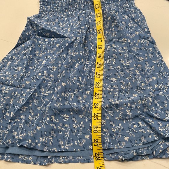 brand new reformation Elle mini Dress in blue - Picture 7 of 7